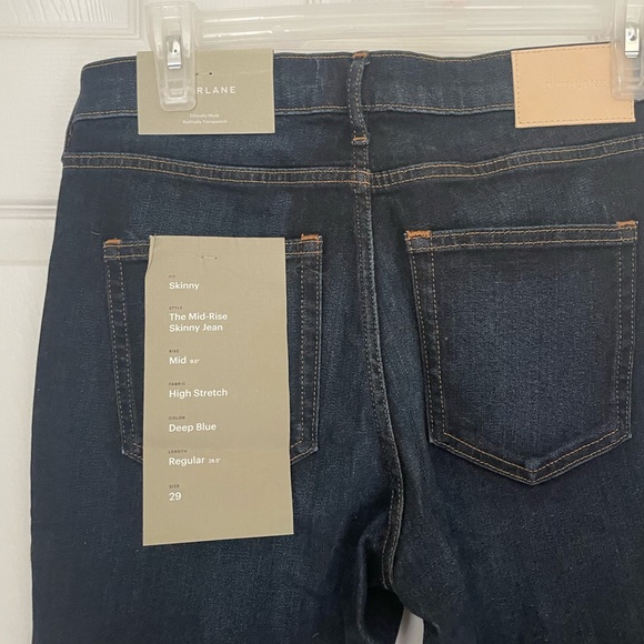 Everlane Denim - Everlane mid-rise skinny jeans